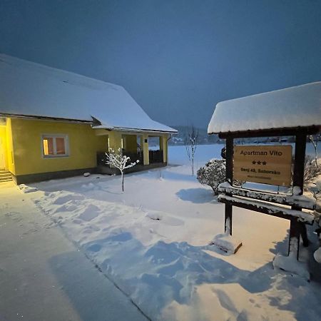 Apartman Vito Saborsko Exteriör bild