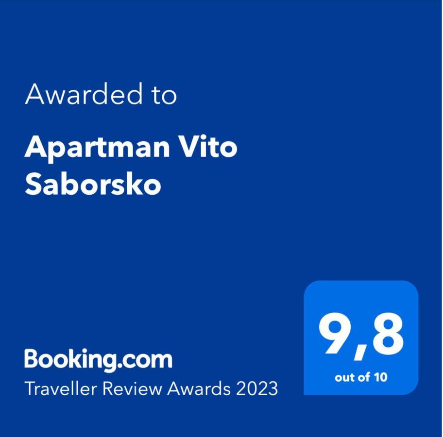 Apartman Vito Saborsko Exteriör bild